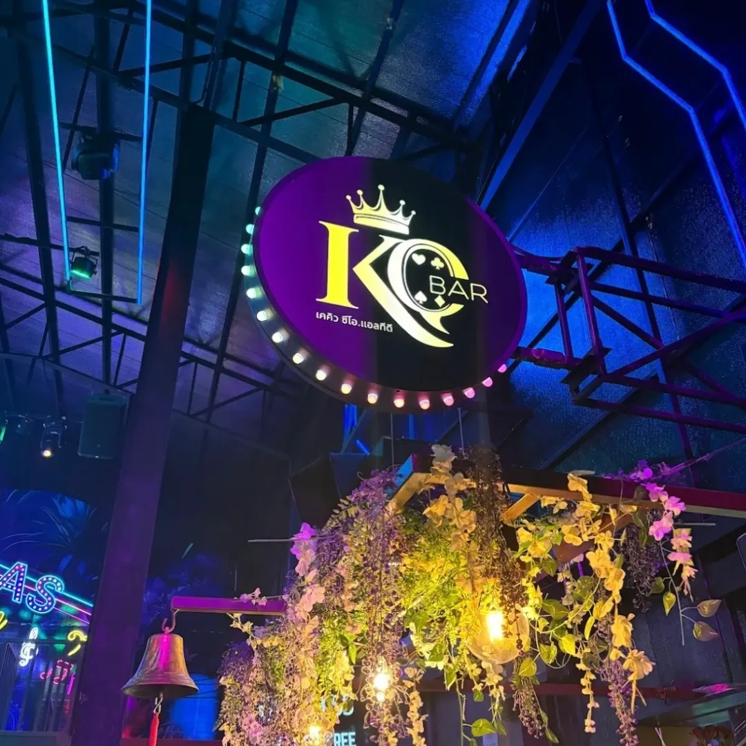 KQ Bar sign interior